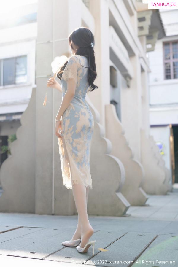 陈芝 芝芝Booty [XiuRen]高清写真图 2023.03.17 No.6434 徐莉芝Booty 旗袍美腿第9张图片